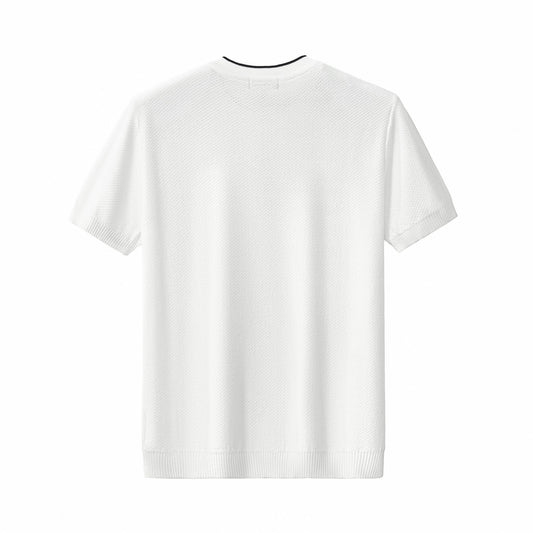 Textura Knit Knit Tee WHITE