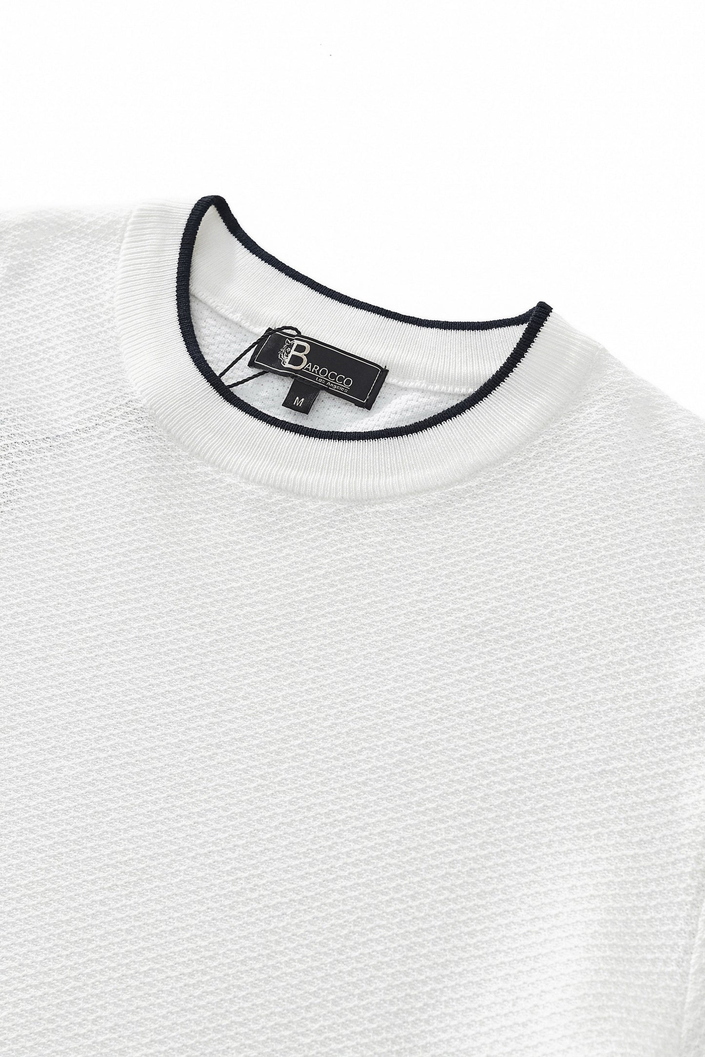 Textura Knit Knit Tee WHITE