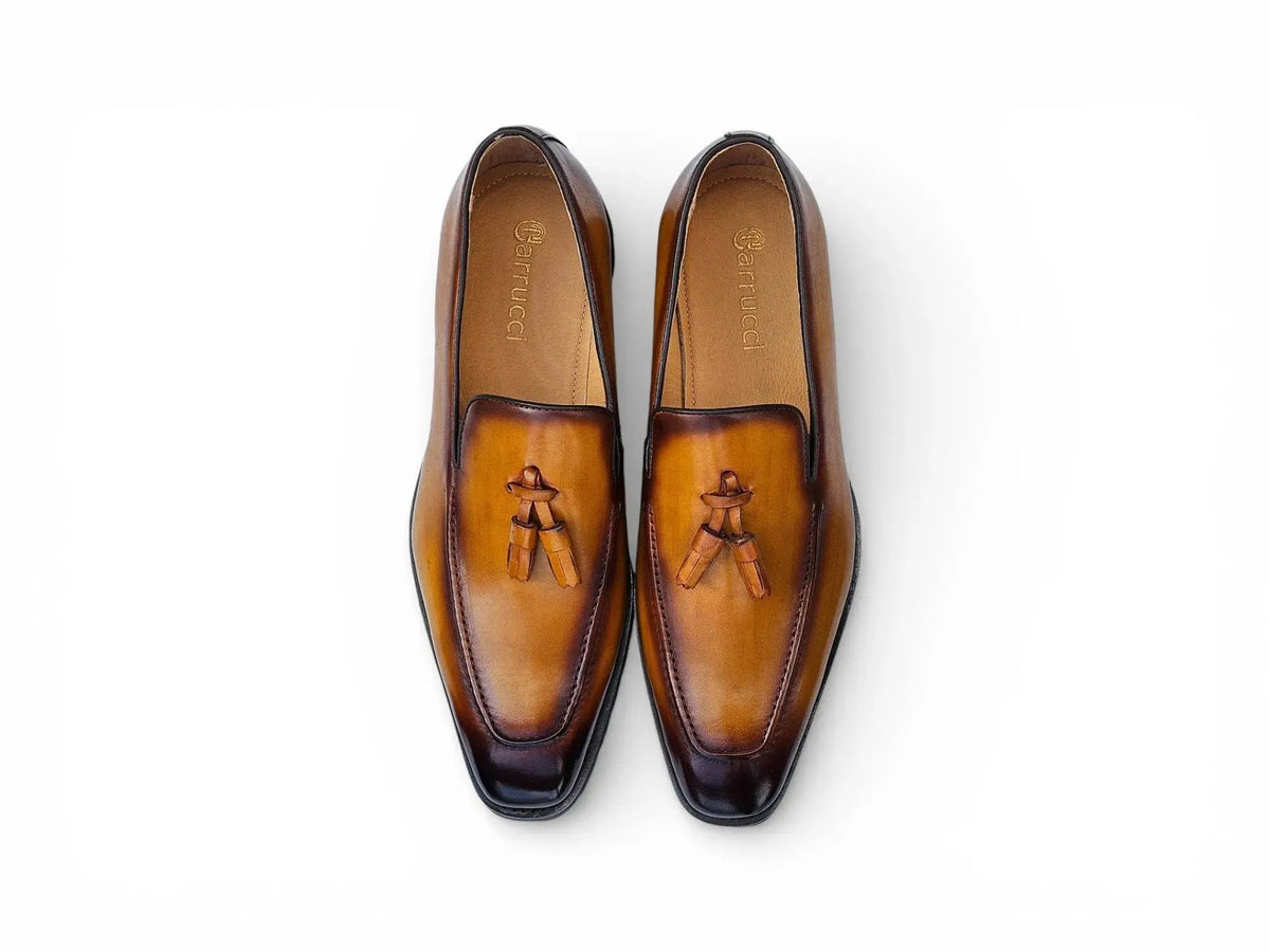 Tassel Loafer in Lug Sole