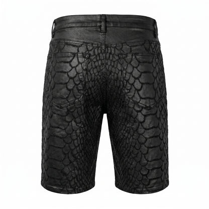 Waimea Embroidered Dragon Python Shorts