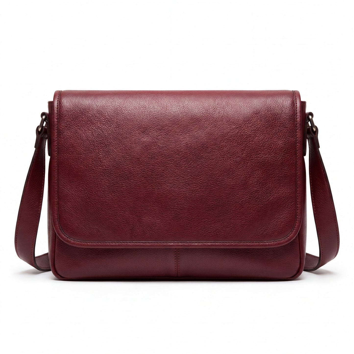 Scully 925 Maroon Brown Messenger Bag