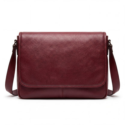 Scully 925 Maroon Brown Messenger Bag