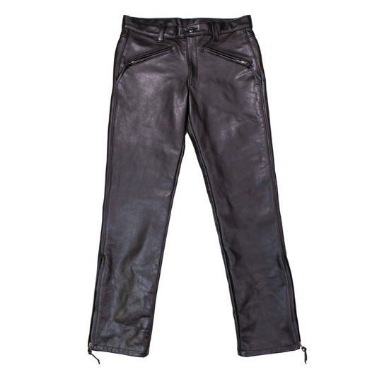 Schott 601P Natural Cowhide Leather Pants