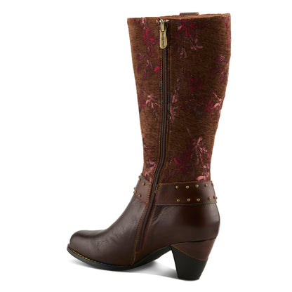 L'Artiste Wyoming women's cowboy boots in brown