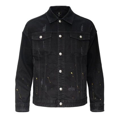 Winged Horizon Jacket - CENTURY PENTHOUSE BLACK/GOLD JACKET