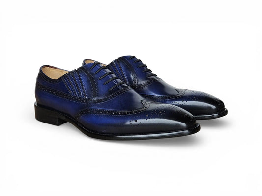 Wingtip Slip-on Oxford