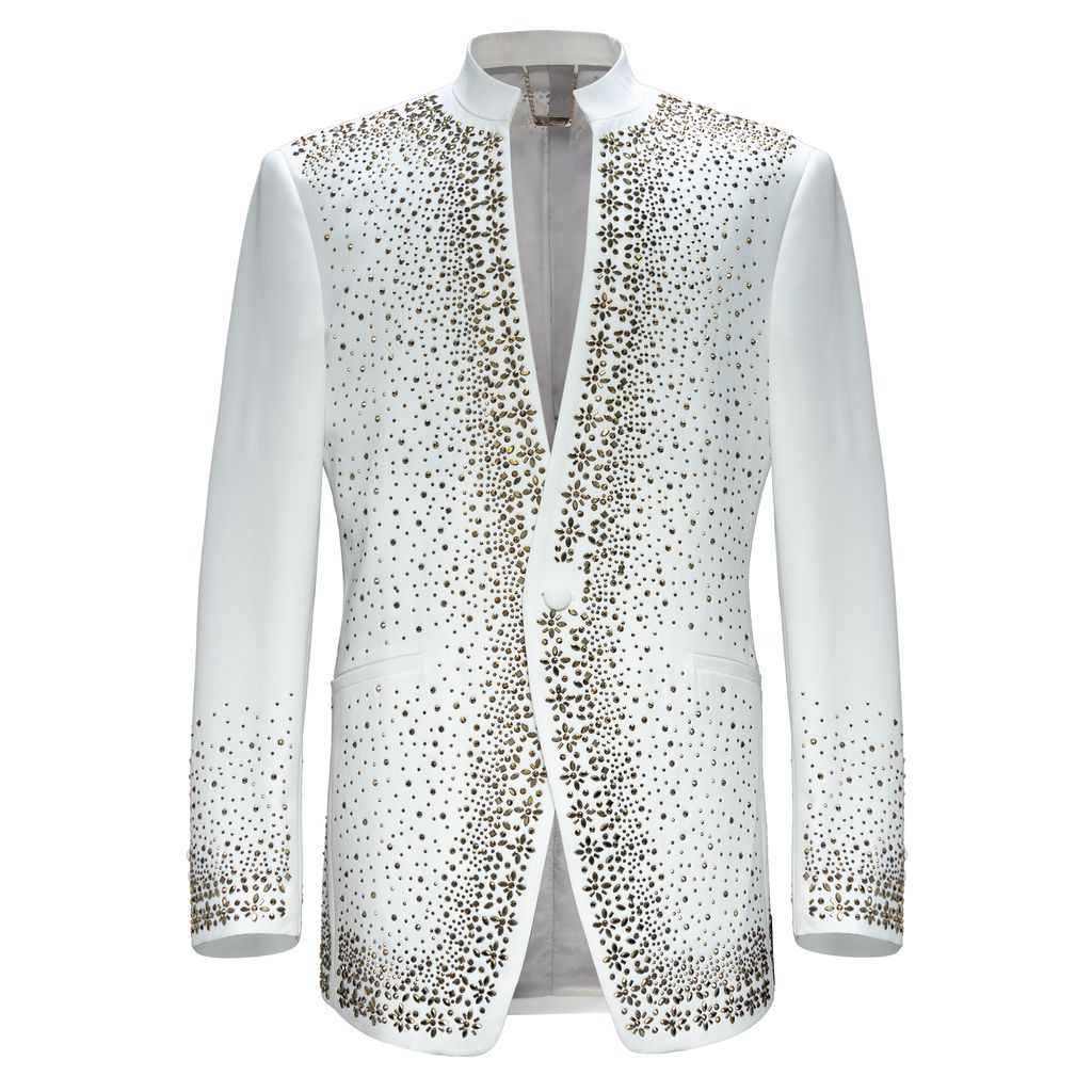 Bright Lights WHITE/GOLD - Dudes Boutique