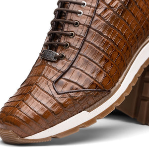 Marco Di Milano Alonzo Bay Apache All Over Caiman Crocodile Sneakers - Dudes Boutique