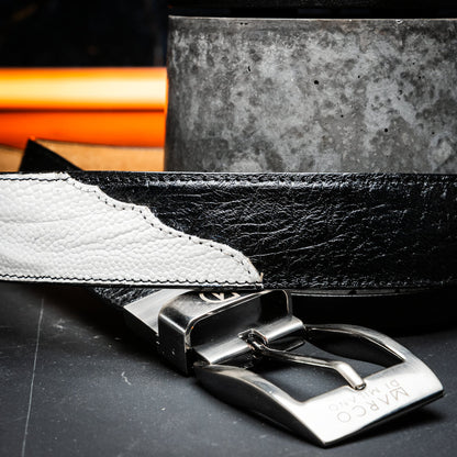 Alessio Belt White / Black