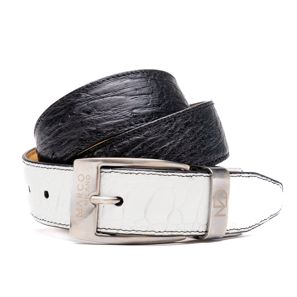 Marco Di Milano Alessio Belt White / Black