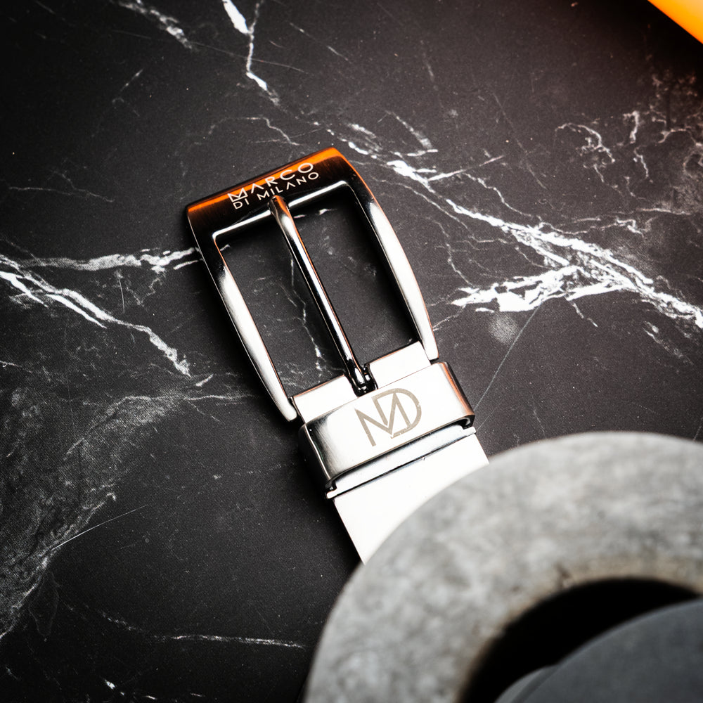 Alessio Belt White