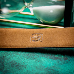 Marco Di Milano Alligator Belt Antique Green - Dudes Boutique