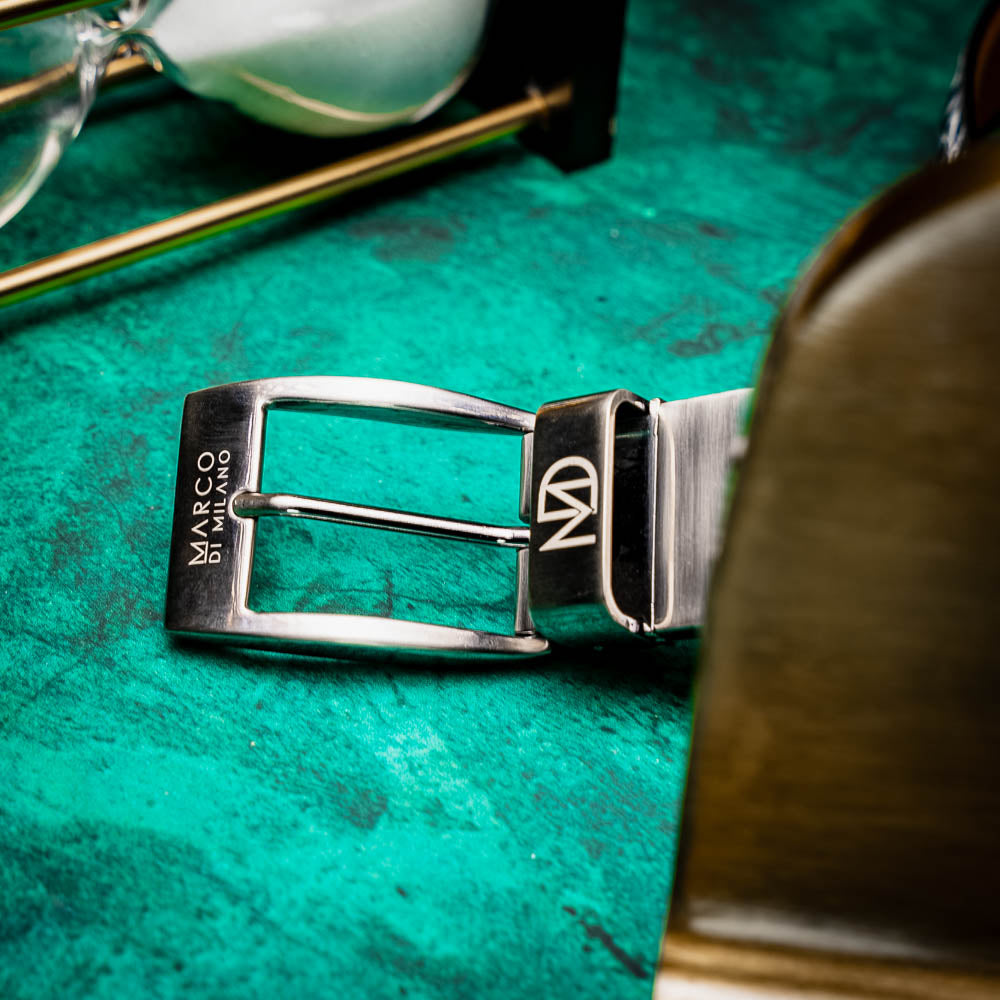 Emilio Belt Antique Newspaper