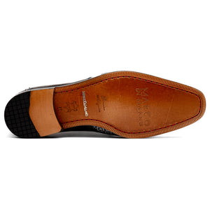 Marco Di Milano Anzio Gray Alligator & Calfskin Dress Shoes - Dudes Boutique