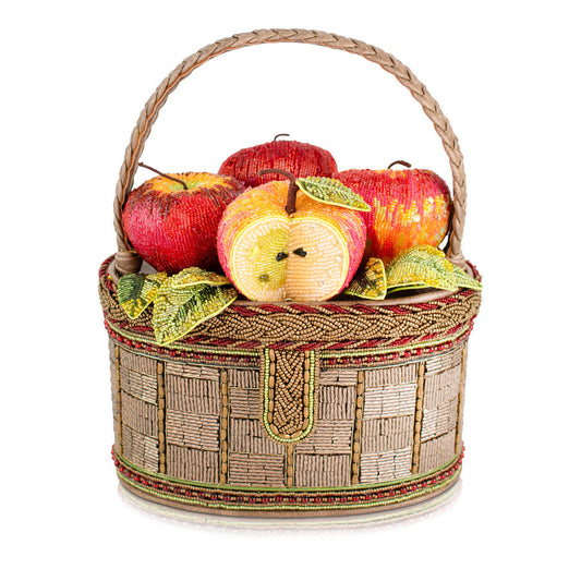 Mary Frances Apple Orchard Top Handle