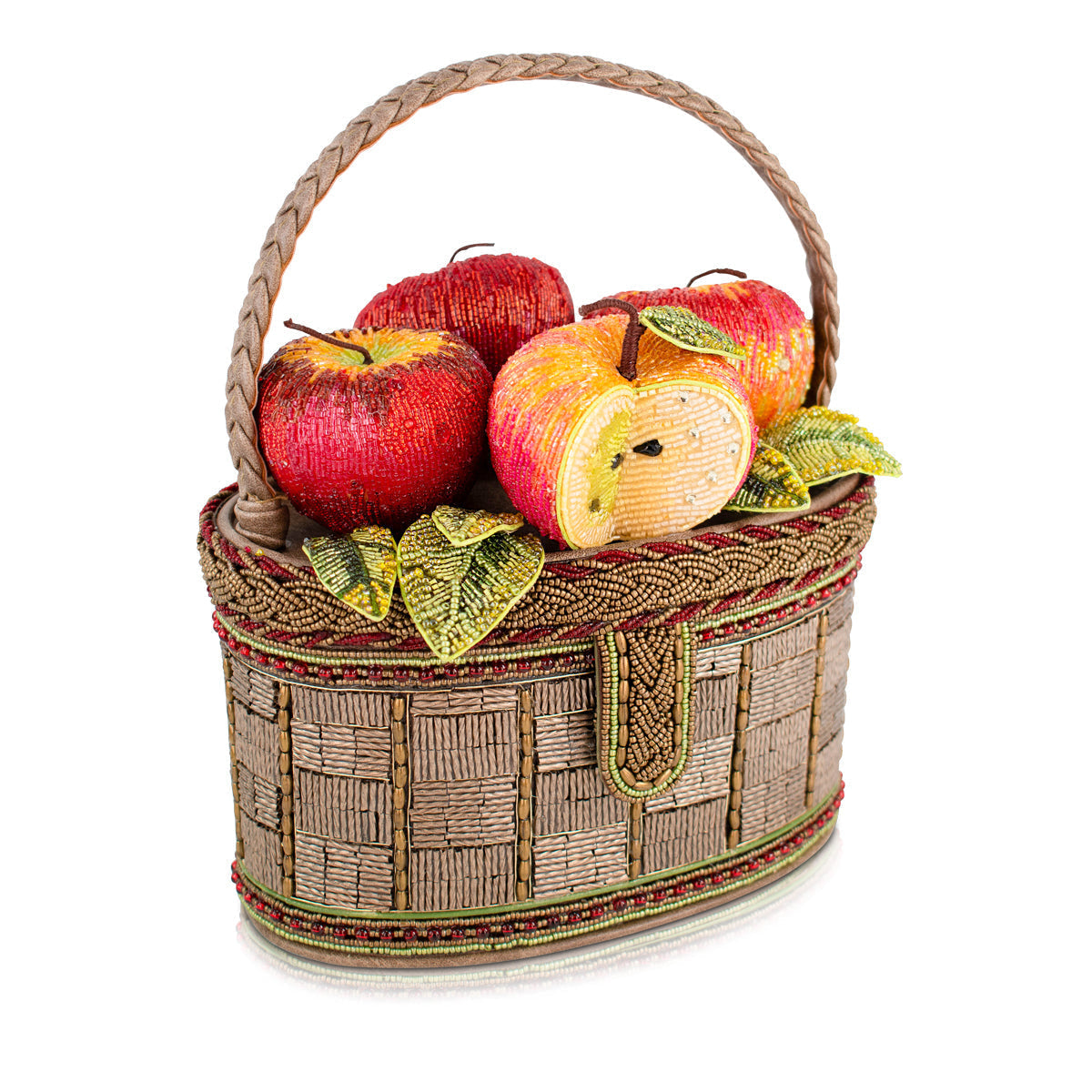 Mary Frances Apple Orchard Top Handle