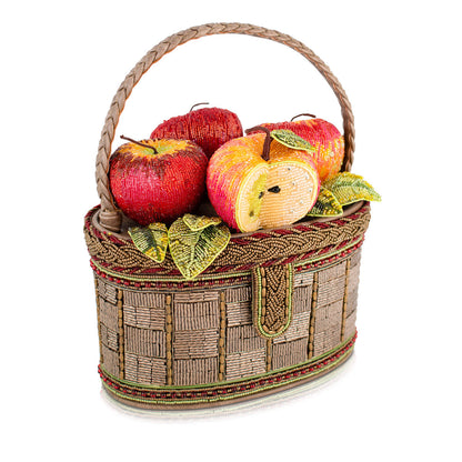 Mary Frances Apple Orchard Top Handle