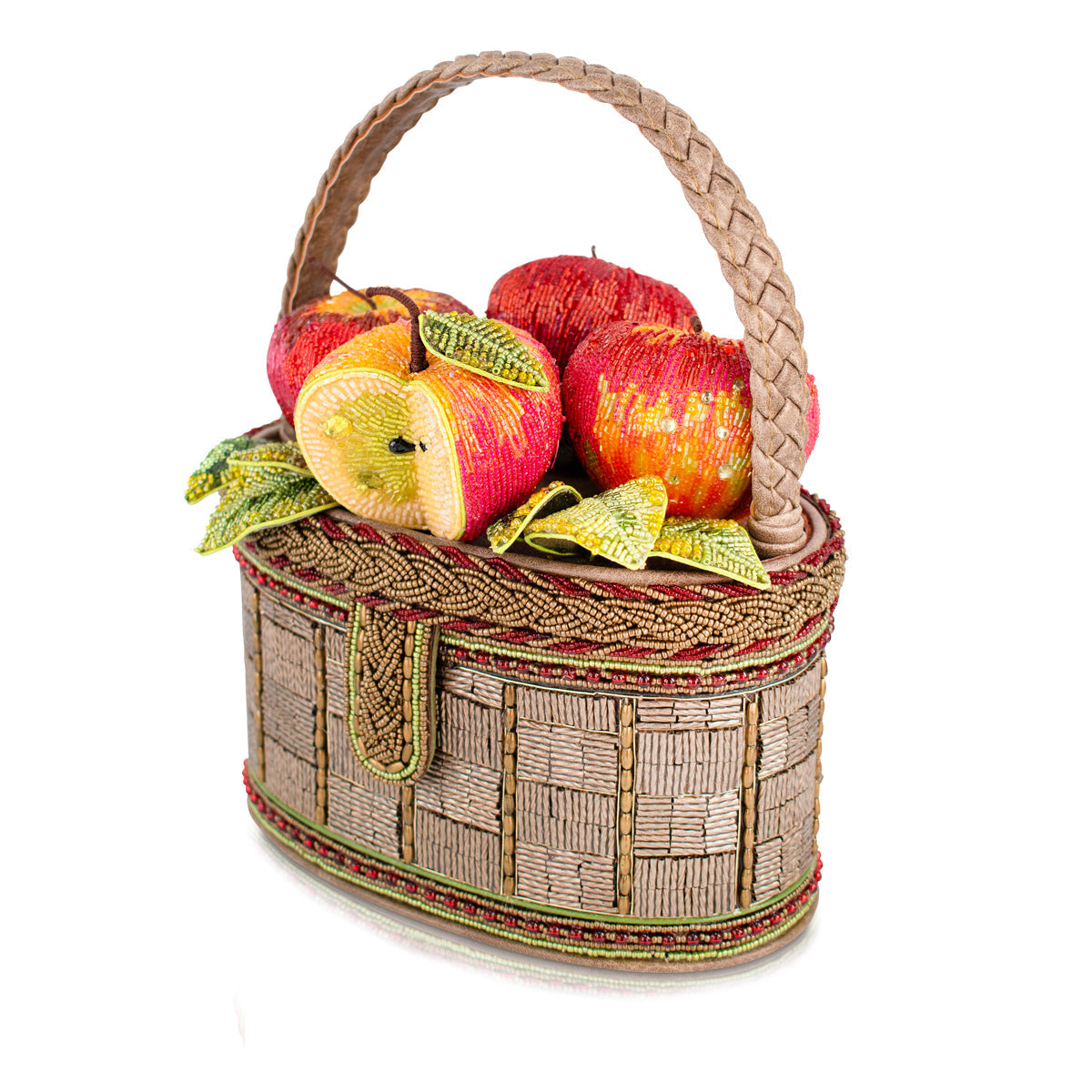Mary Frances Apple Orchard Top Handle