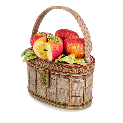 Mary Frances Apple Orchard Top Handle