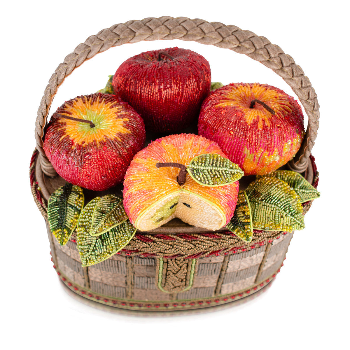 Mary Frances Apple Orchard Top Handle