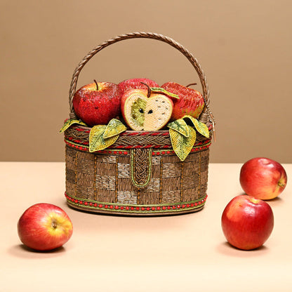 Mary Frances Apple Orchard Top Handle