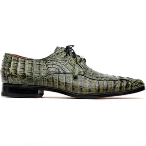 Marco Di Milano Apricena Woodgreen Caiman Crocodile Dress Shoes - Dudes Boutique