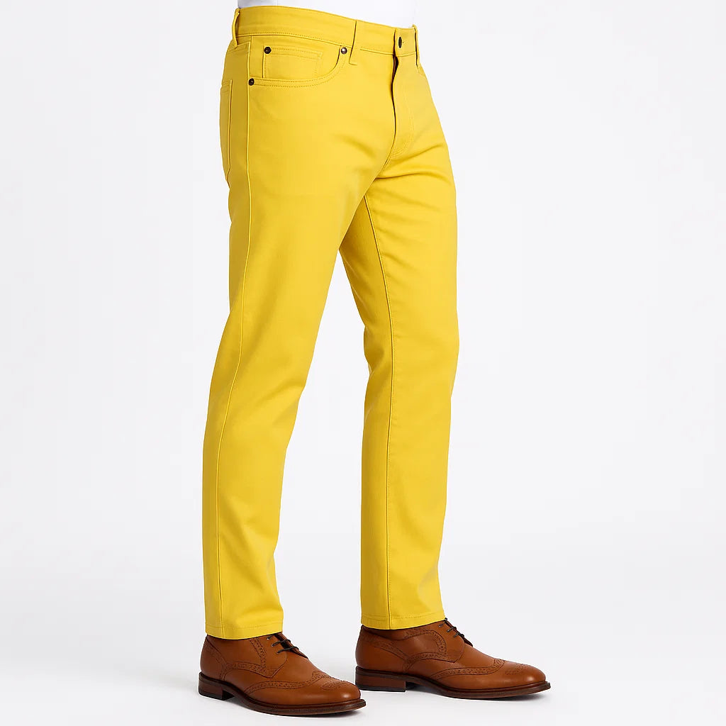 Prestige Yellow High-end Pants