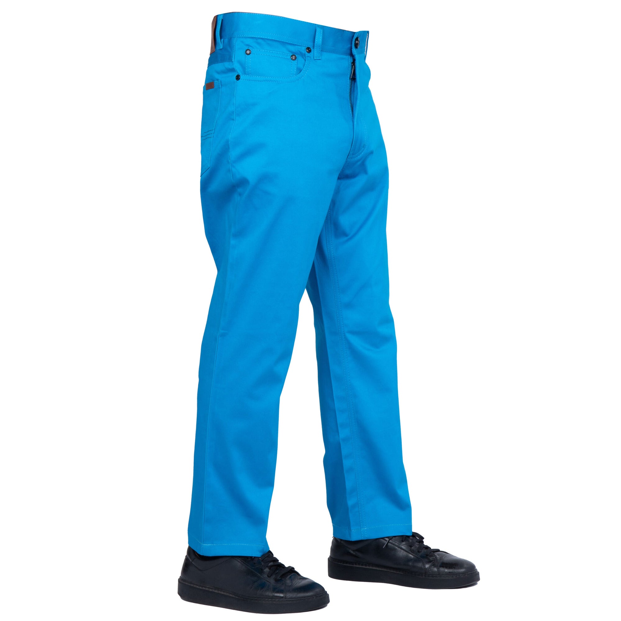 Prestige Azure Blue High-end Pants - Dudes Boutique