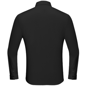 Electric Aura Button-Up Shirt BLACK/GOLD - Dudes Boutique