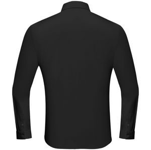 Electric Aura Button-Up Shirt BLACK/SILVER - Dudes Boutique