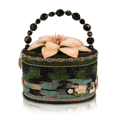 Mary Frances Floating Lotus Top Handle Handbag
