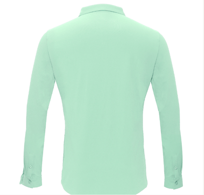 Barocco Ascend Stretch Shirt MINT - Dudes Boutique