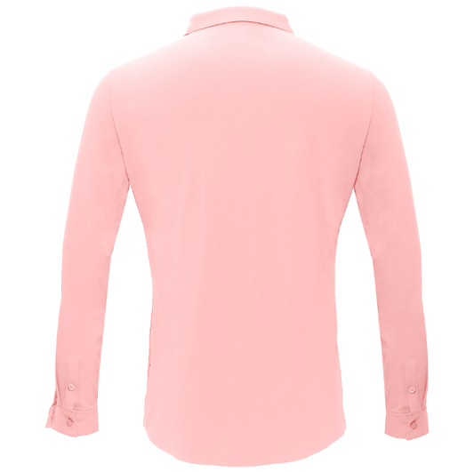 Barocco Ascend Stretch Shirt PINK - Dudes Boutique