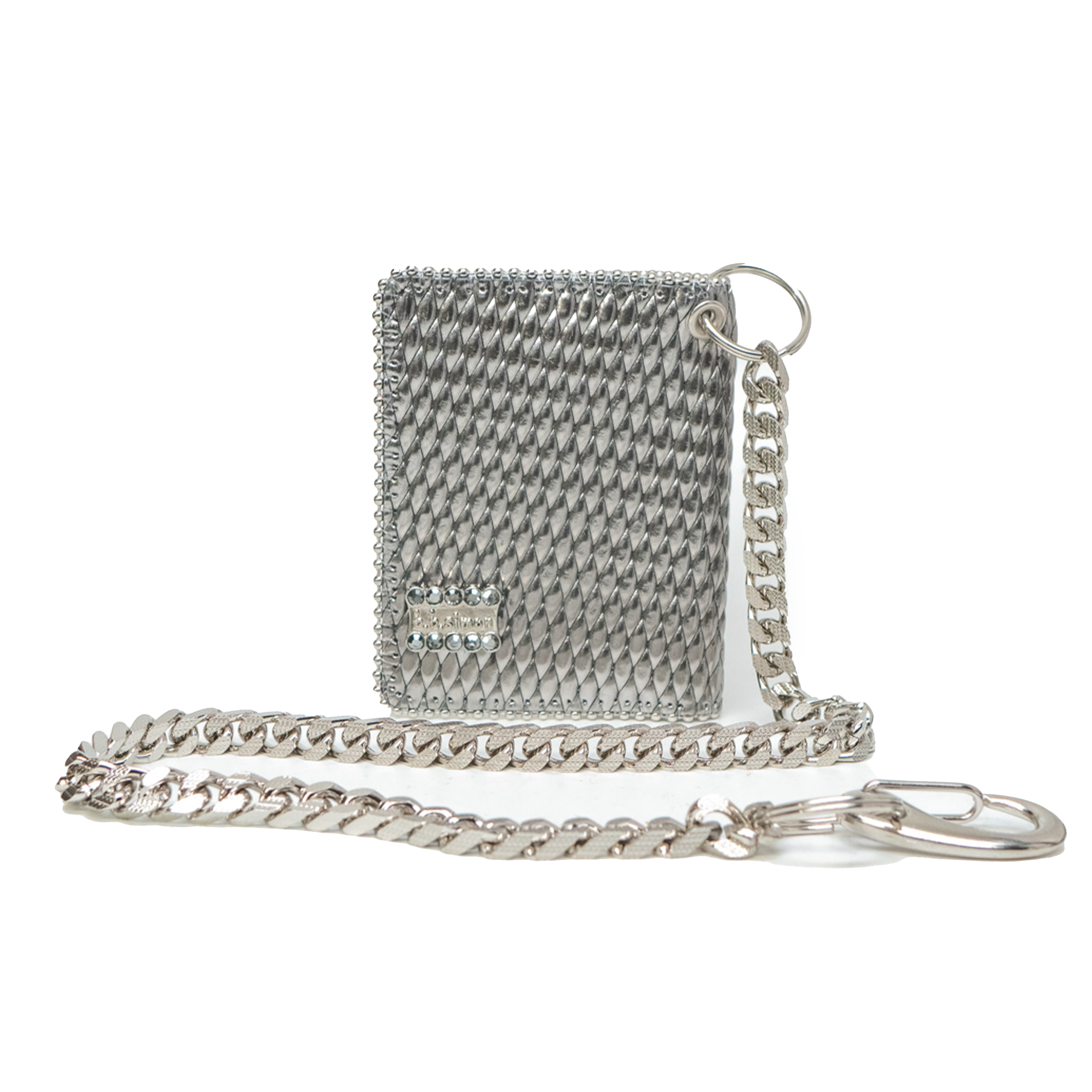 b.b. Simon Silver Wallet - Dudes Boutique