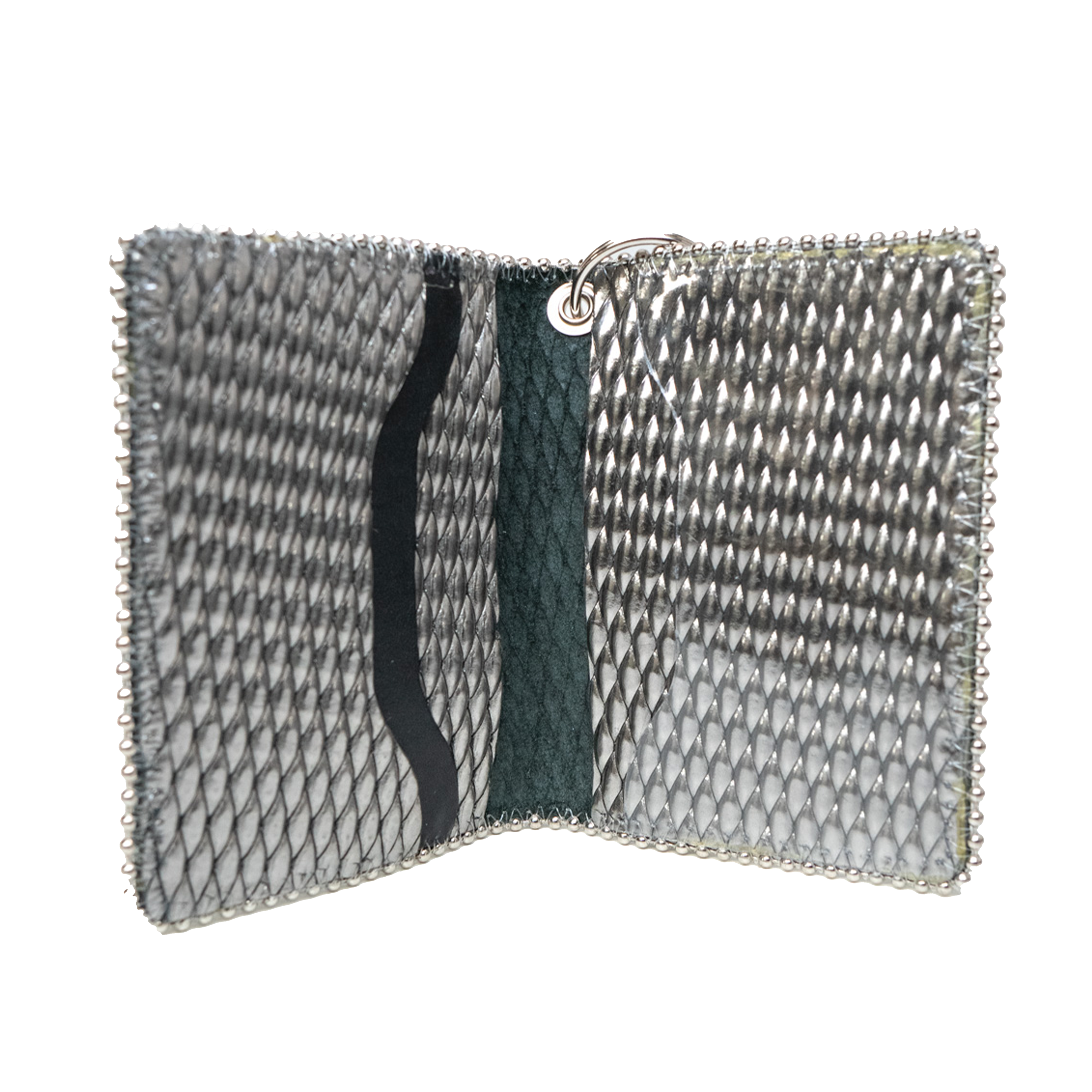 b.b. Simon Silver Wallet - Dudes Boutique