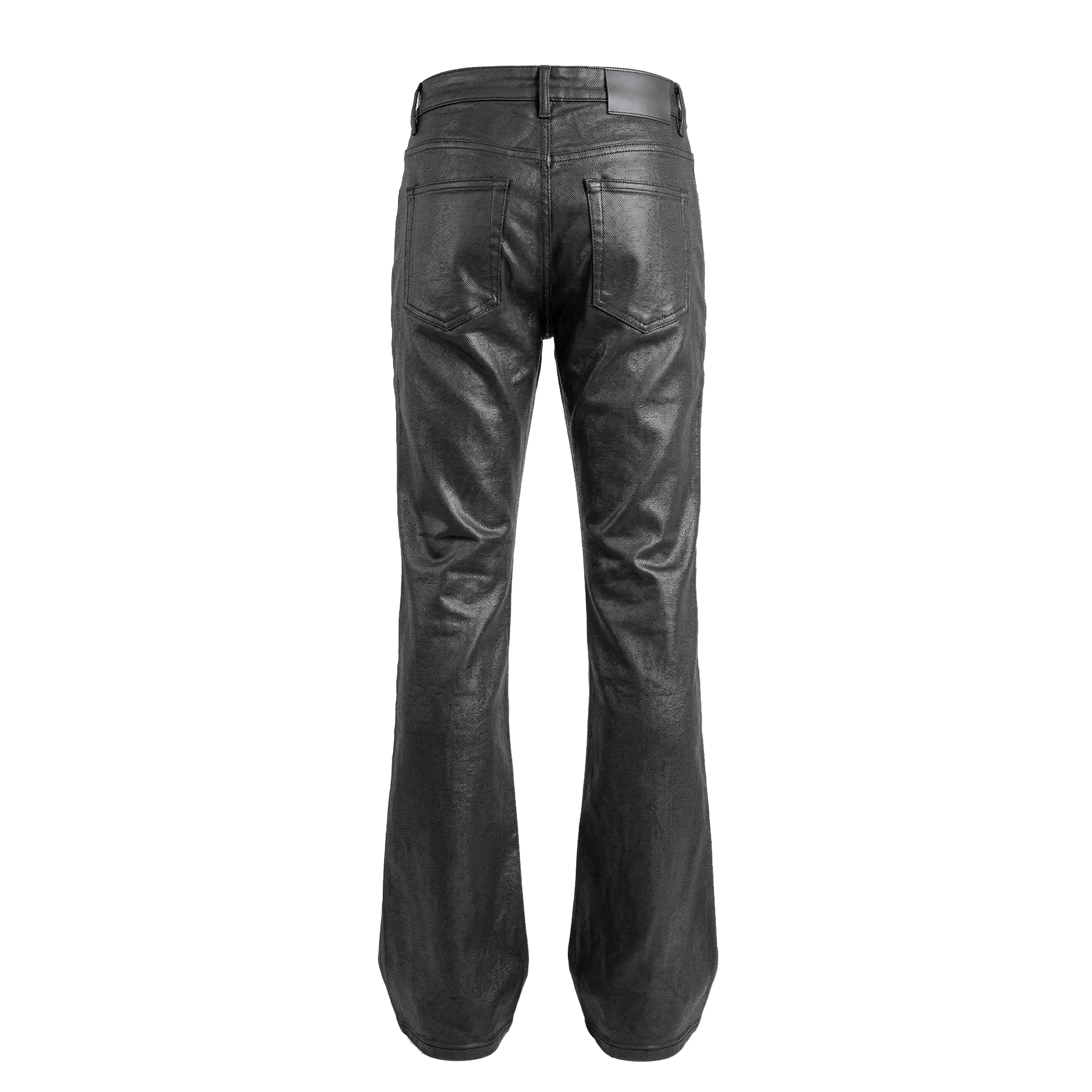 Waimea Black Studded Star Wax Denim Jeans