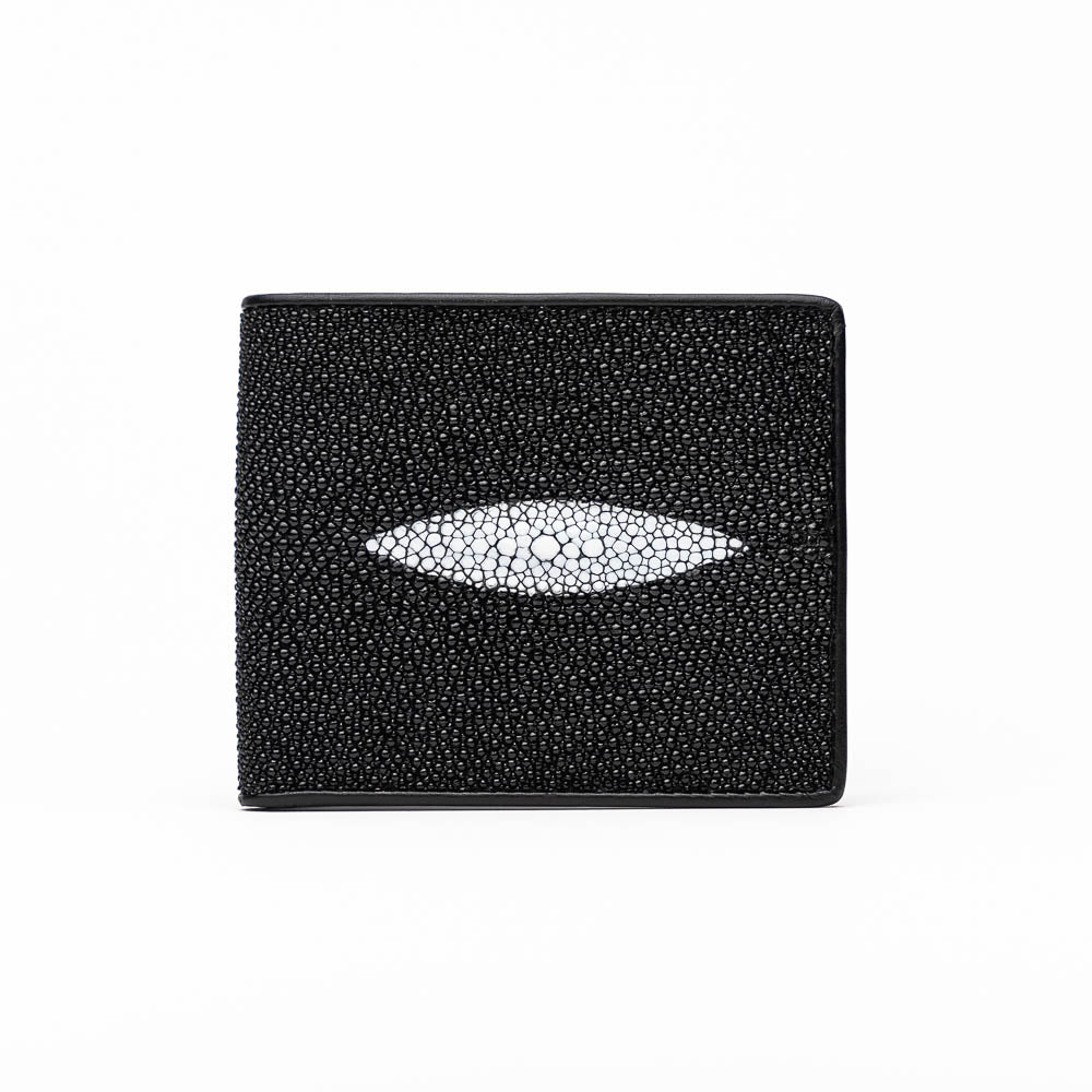 Marco Di Milano Stingray Bi-Fold Wallet Black / White - Dudes Boutique