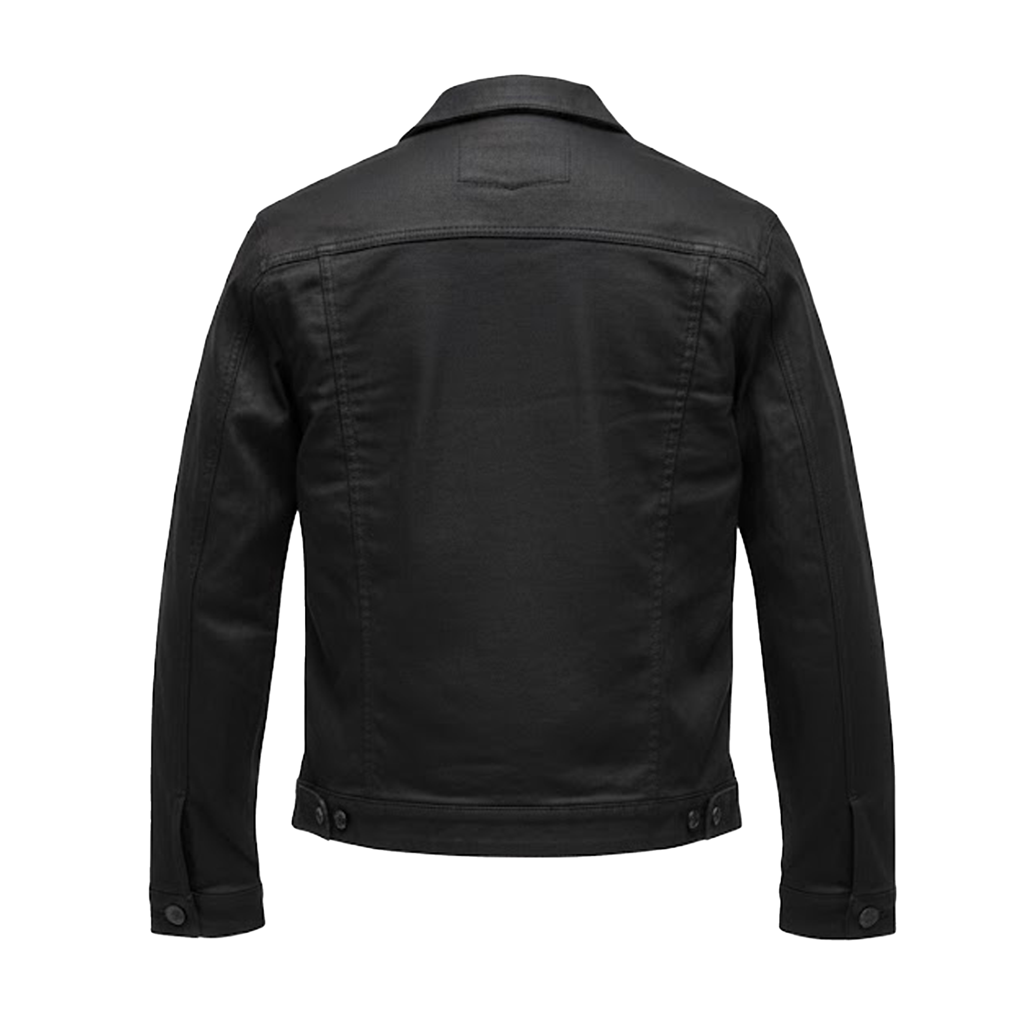 Waimea Black Wax Denim Jacket