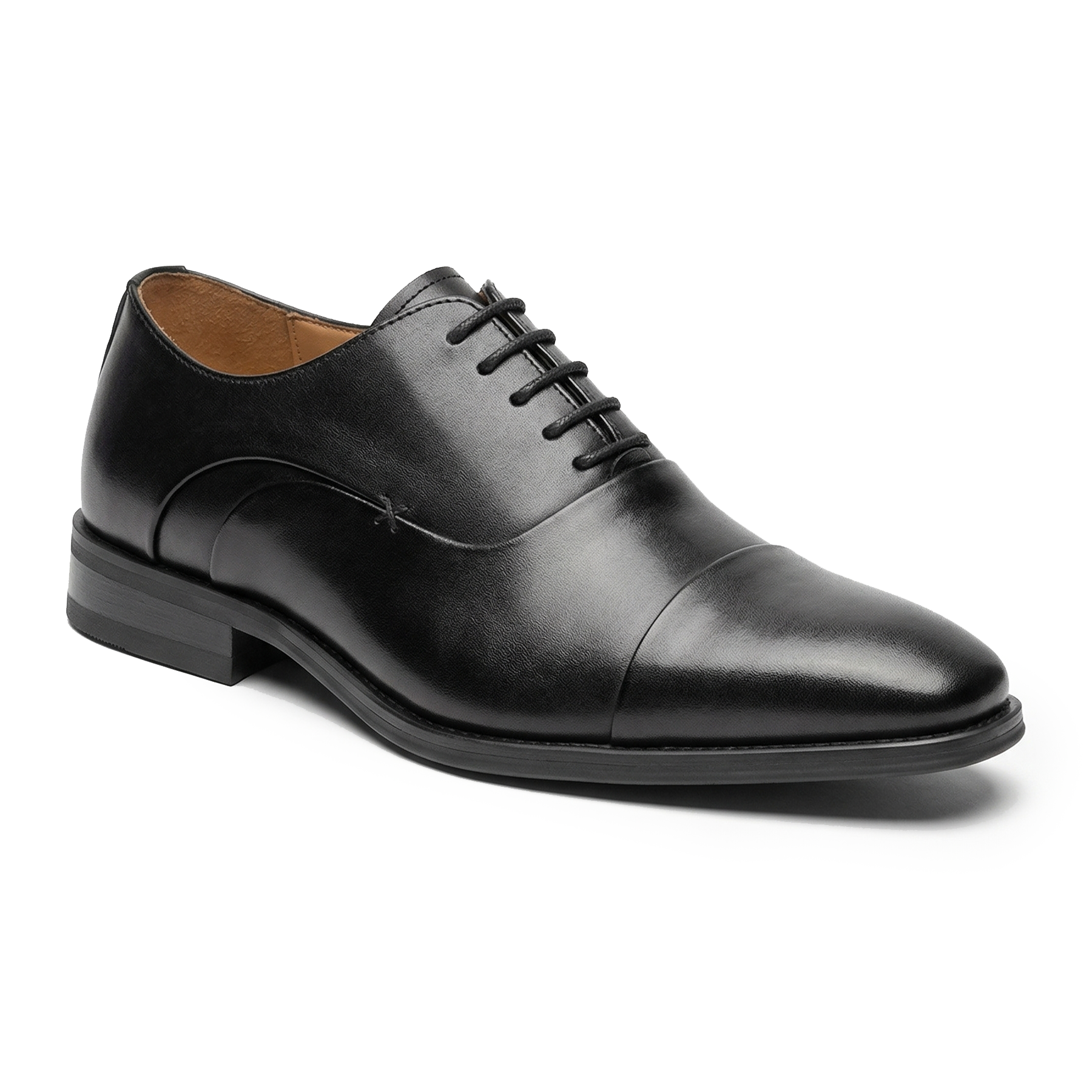 La Milano Men's Cap Toe Derby Dress Shoes