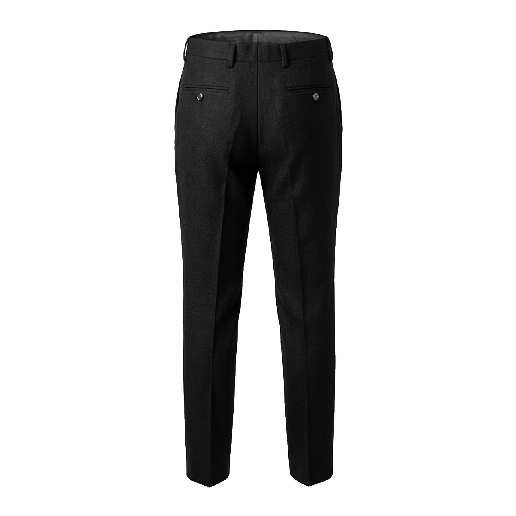 Prestige Black Linen Pants