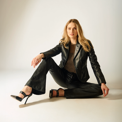 Mauritius women's Megan RF leather blazer
