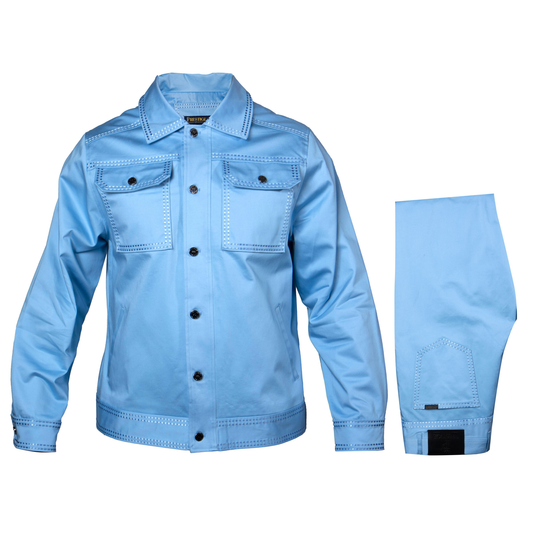 Prestige Blue Denim Clothing Set