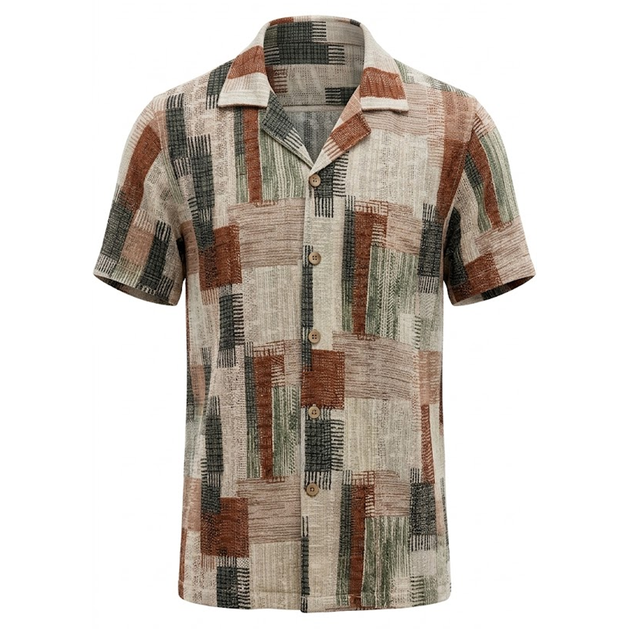 Suslo Couture Multi Color Checkered Shirt