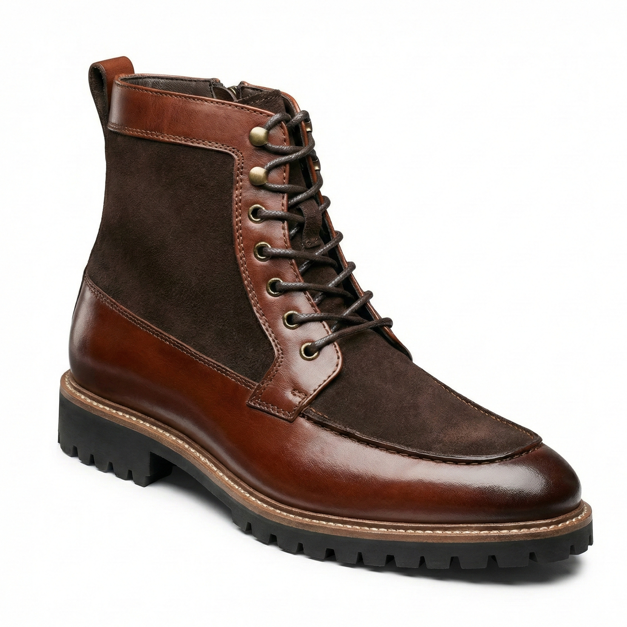 La Milano Hearth Brown Leather Boot