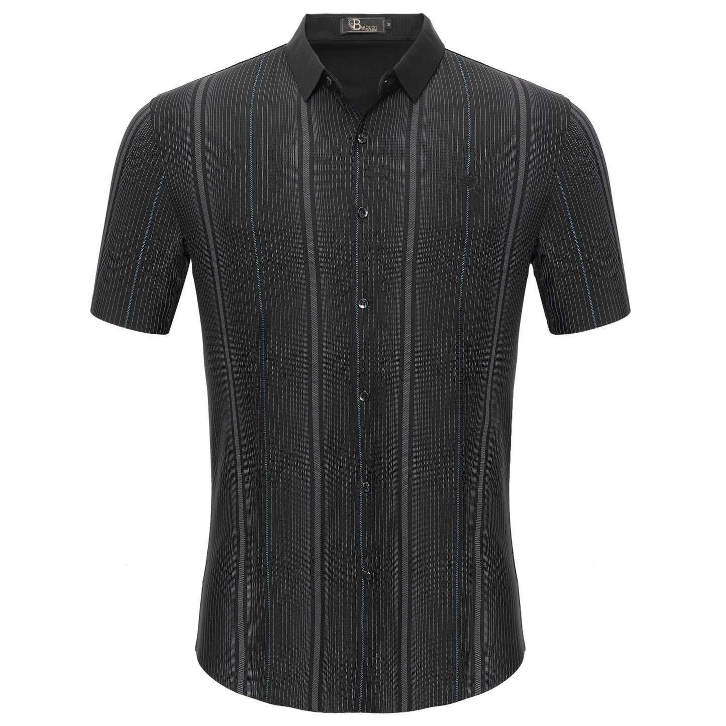 Fearless Finesse Short-Sleeve Shirt BLACK