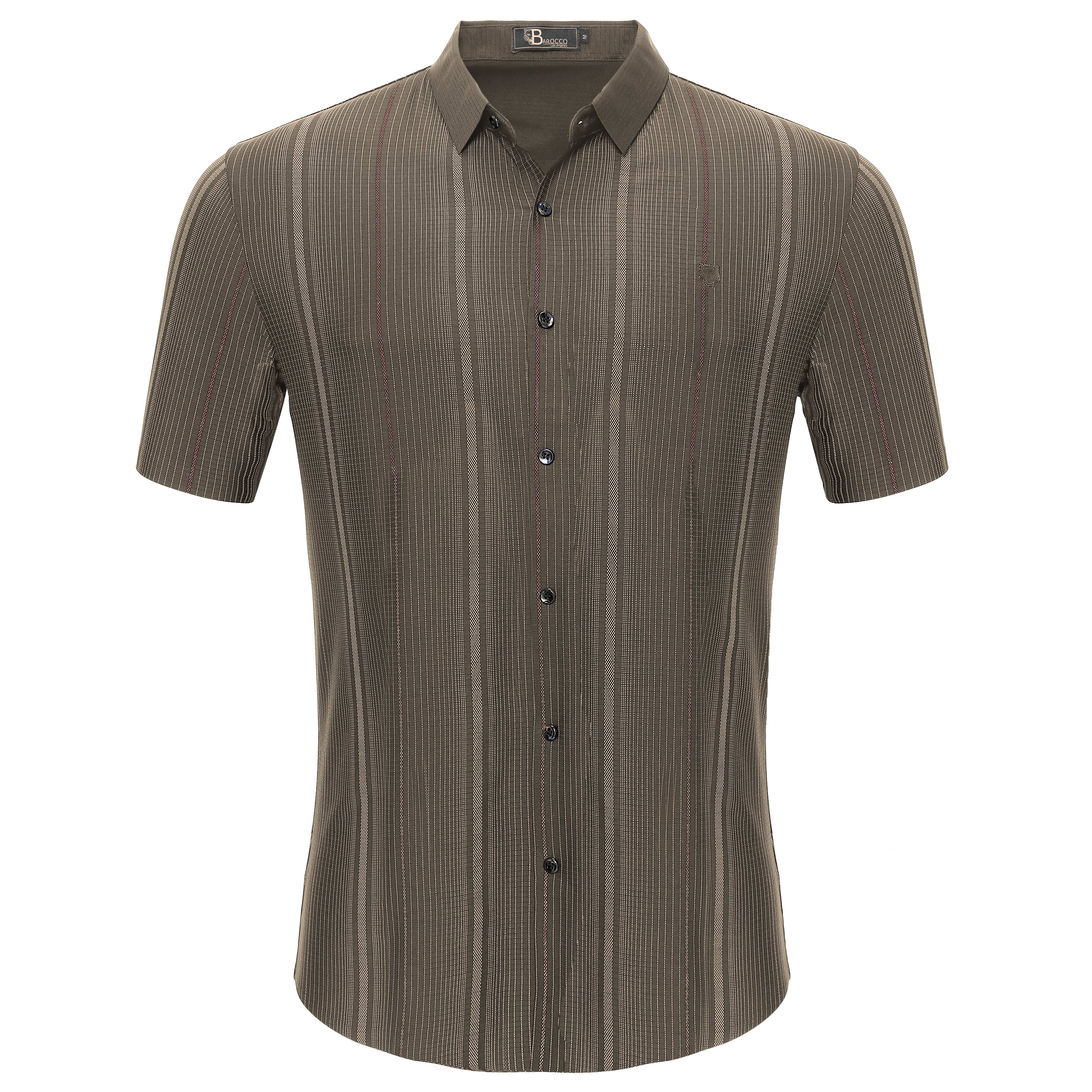 Fearless Finesse Short-Sleeve Shirt KHAKI