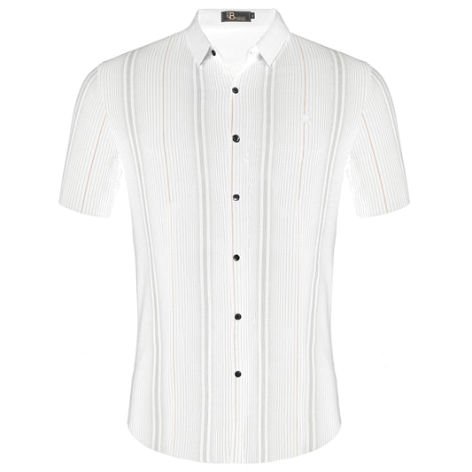 Fearless Finesse Short-Sleeve Shirt WHITE