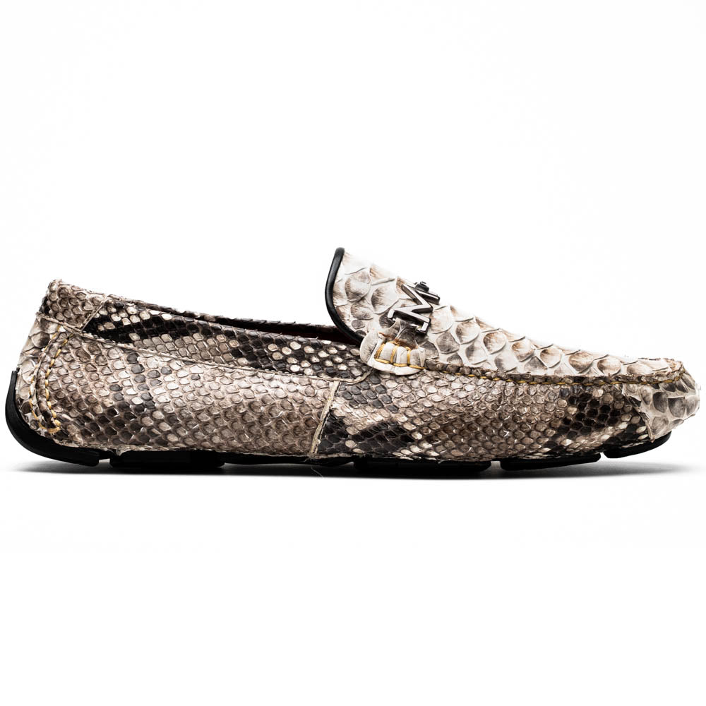 Marco Di Milano Capri Natural Python Loafers
