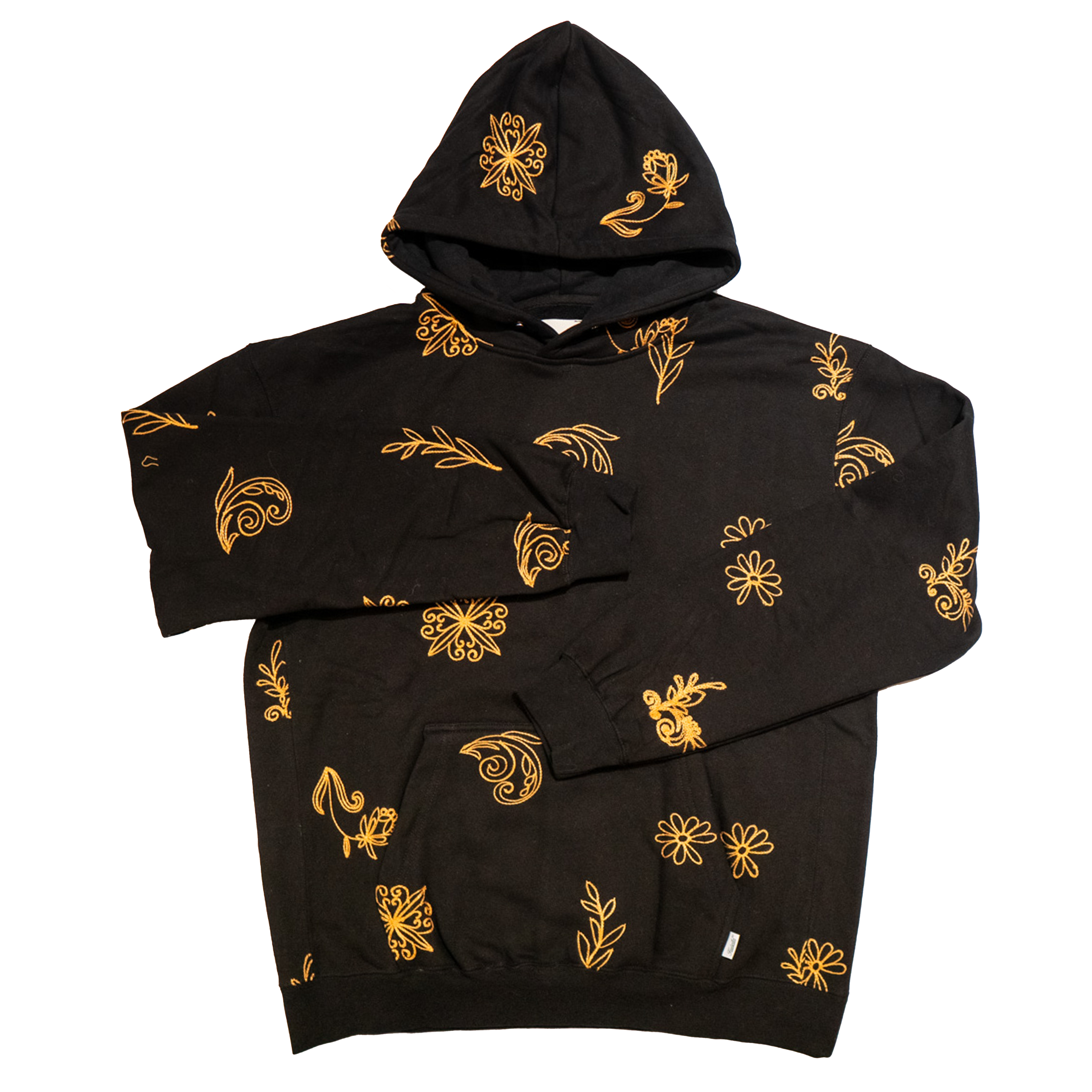 Kuwalla Men's Black/Gold Hoodie - Dudes Boutique