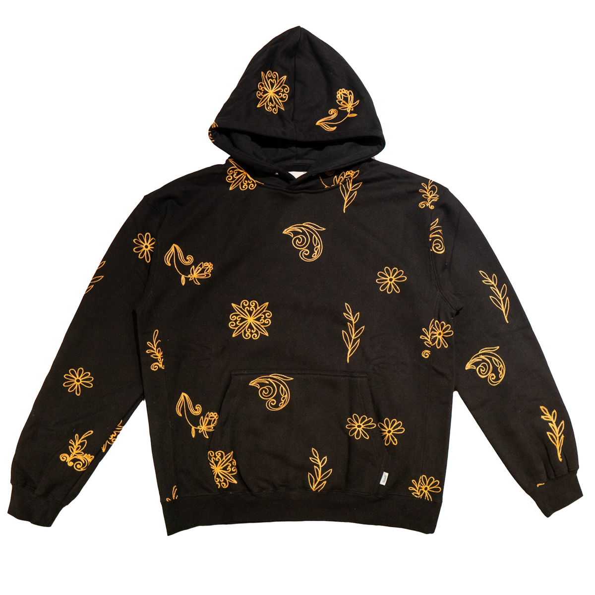 Kuwalla Men's Black/Gold Hoodie - Dudes Boutique